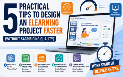 5 Practical Tips to Design an eLearning Project Faster (Without Sacrificing Quality)