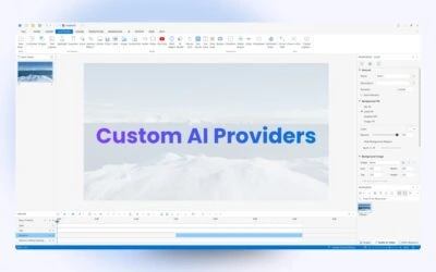 How to Add Custom AI Providers in ActivePresenter 10
