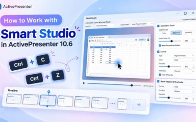 How to Work with Smart Studio in ActivePresenter 10.6