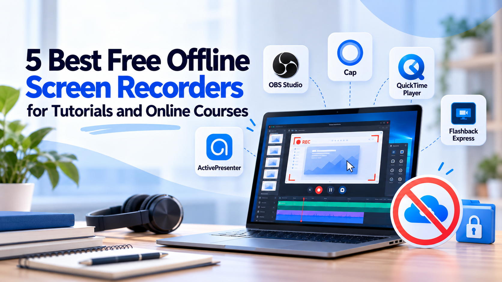 5 best free offline screen recorders