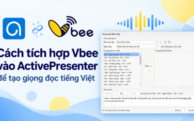 Cách tích hợp Vbee vào ActivePresenter để tạo giọng đọc tiếng Việt